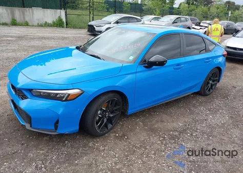 2025 Honda Civic Hybrid Sport from USA, damaged, VIN 19XFL4H85SE006857